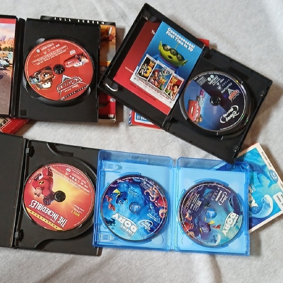 Disney Pixar DVD Collection: Cars, The Incredibles, Finding Dory - Picture 6 of 13
